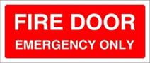 Fire Door Emergency Only
